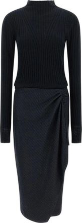 Pinko Mujer, Vestidos, Azul, Talla: M