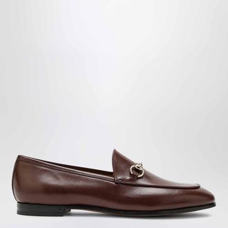 Gucci Mocassino Jordaan marrone in pelle