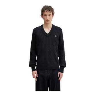 Fred Perry Heren, Truien, Blauw, Maat: XL