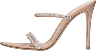 Gianvito Rossi Sandalen Roze - Dames - Muiltjes - Roze - 41 EU - Schoenen