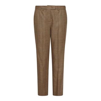 Marella Dames, Broeken, Geel, Maat: XS Wol
