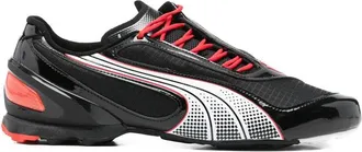 Puma V-S1 Striped Lace-up Sneakers
