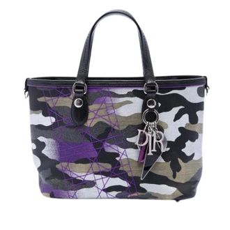 Dior Pre-owned Handbags, female, Multicolor, Size: ONE SIZE Pre-owned Canvas Tote Bag