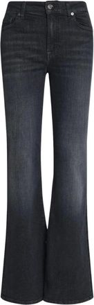 7 For All Mankind Leggy Bootcut - Jeans - Mujer - Negro - W26