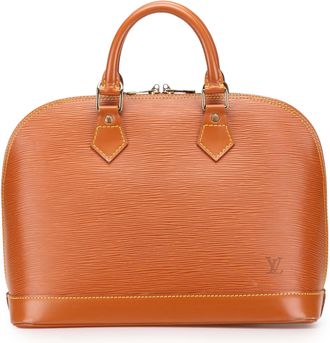 Louis Vuitton Tan Brown Epi Alma PM