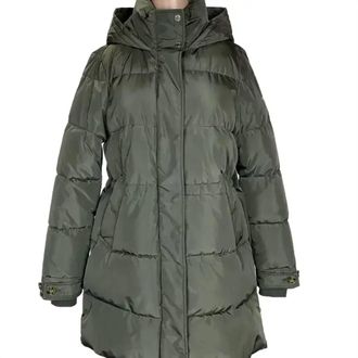 Orolay WomenS Hooded Down Jacket In Green