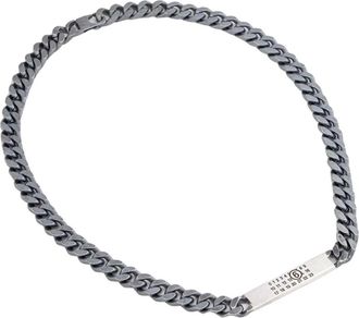 Maison Margiela Necklaces - Dames - Kettingen - Grijs - ONE Size - Accessoires