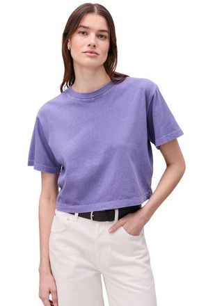 Richer Poorer Inc. The Relaxed Crop Tee in Purple Pop at Nordstrom, Size Large