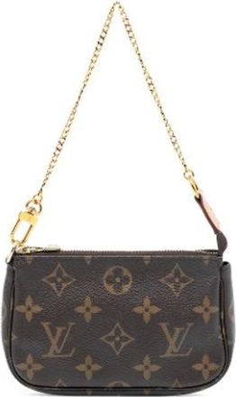 Louis Vuitton Pre-owned Mini Bags, female, Brown, Size: ONE SIZE Pre-owned Fabric Mini Bag