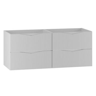 Petits Meubles Mueble bajo lavabo 120cm paneles de melamina y mdf blanco