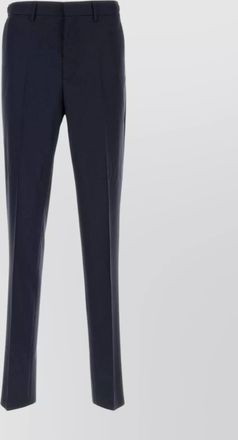 Versace wool tailored trousers