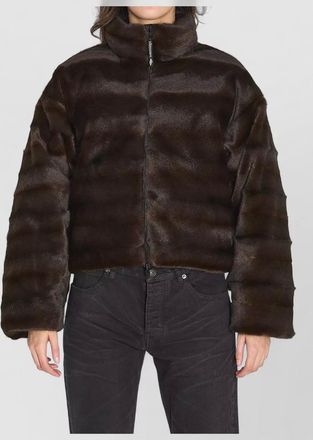 Balenciaga reversible ski down jacket cropped design