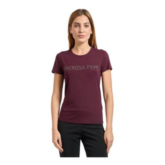 Patrizia Pepe Mujer, Camisetas, Púrpura, Talla: L