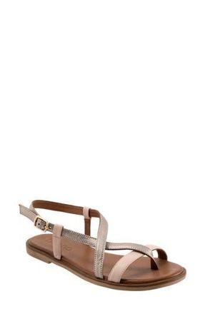 Bueno Harriot Ankle Strap Sandal in Pale Pink Multi at Nordstrom Rack, Size 10Us / 41Eu