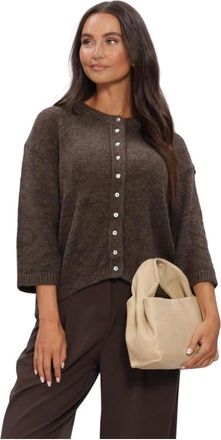 Modstr&ouml;m Truien & Vesten, Dames, Bruin, XS, Bailormd Cardigan