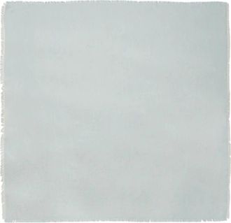 Lala Berlin Cube Camille Zachte Katoenen Sjaal - Dames - Sjaals - Blauw - ONE Size - Katoen - Accessoires