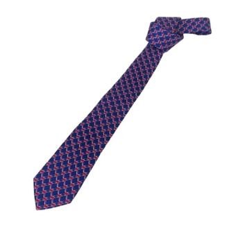 Gucci Pre-owned Cravat - Heren - Vintage Accessoires - Blauw - ONE Size - Vintage