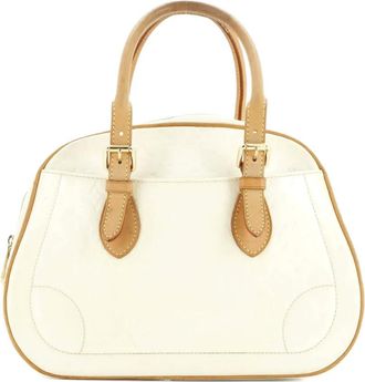 Louis Vuitton Summit Drive Handbag Monogram Vernis satchel - Beige