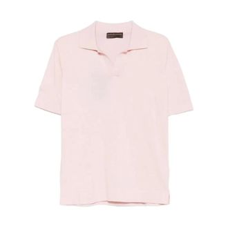 FILIPPO DE LAURENTIIS Polo Shirts, male, Pink, Size: 2XL Polo Skipper MC