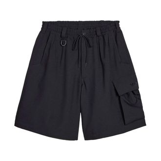 Yohji Yamamoto Heren, Korte broeken, Zwart, Maat: S