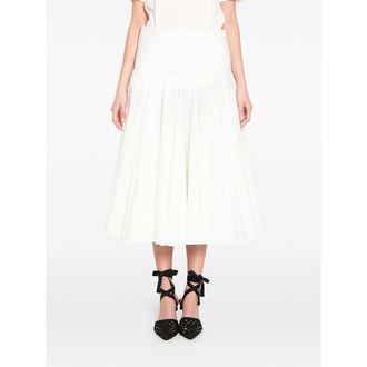 Jacquemus Draped Midi Skirt