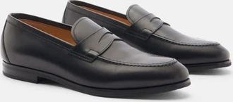 Scarosso Renato Loafers in Black - Calf at Nordstrom, Size 43.5