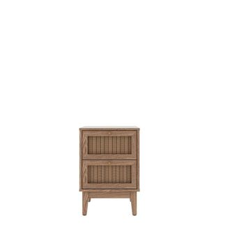Netfurniture Chateau Bedside Cabinet in Light Oak