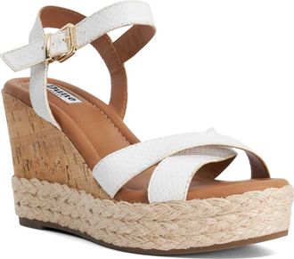 Dune London Kindest Platform Wedge Sandal in White at Nordstrom, Size 6.5Us