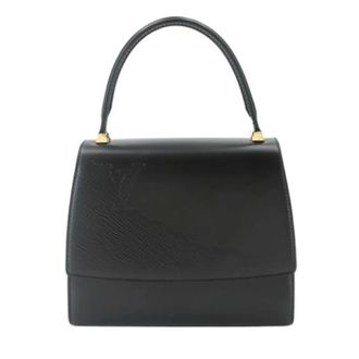 Louis Vuitton Pre-owned Vintage Leather Handbag - Dames - Pre-owned - Zwart - Maat: ONE Size Leer