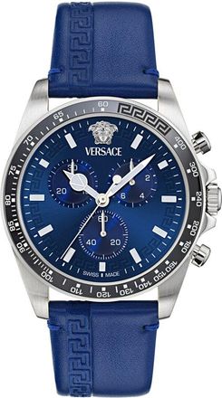 Versace Mens Greca Chrono Wave Watch