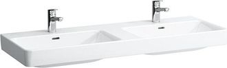 Laufen Pro S Lavabo Doble, 1 Agujero Para Grifo, Con Rebosadero, - Laufen