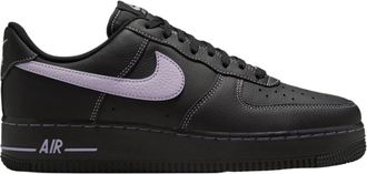 Nike Nike Air Force 1 07 LV8 Mens Lifestyle Shoes (Black/Hydrangeas) (HQ2037-001, Black/Purple), Black/Purple, 7.5 UK