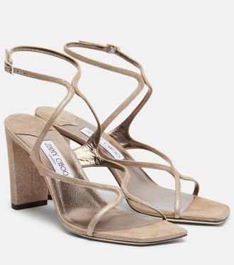 Jimmy Choo London Sandalias Azie de ante