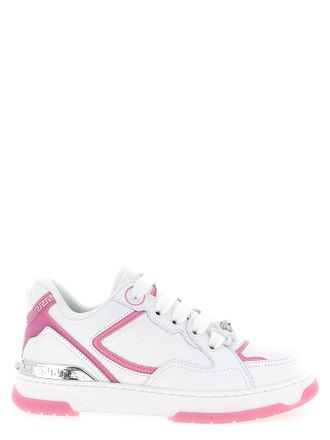 Versace Multicolor Calfskin Athletic Womens Sneakers