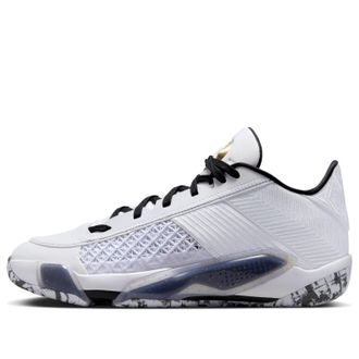 Nike Jordan Air Jordan 38 Low PF White Metallic Gold Black FD2325-107
