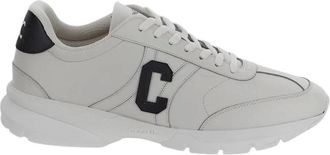 Celine Sneakers, male, White, Size: 10 US Leather Runner Sneaker