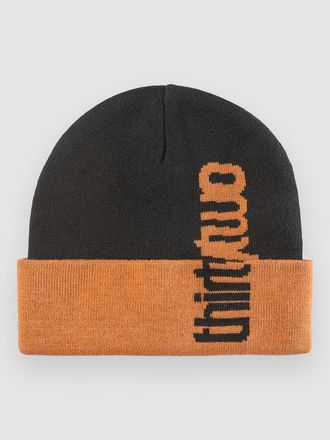 Thirty Two Double Overlap Beanie schwarz