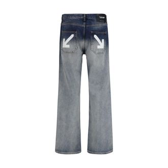 Off-white Half Arrow Jeans - Gray