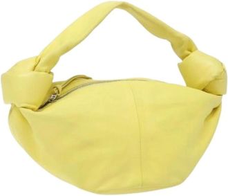 Bottega Veneta Pre-owned Mini Bags, female, Yellow, Size: ONE SIZE Pre-owned Mini Hand Bag