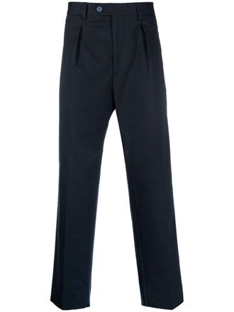 Etro Pantaloni Side-Band - Blu