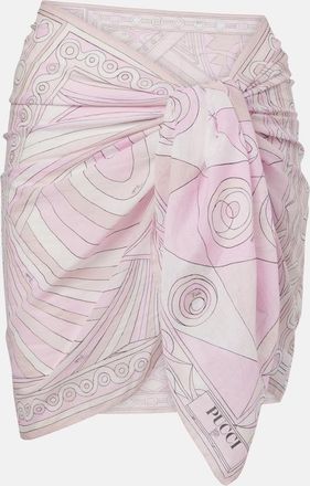 Pucci Occhi cotton beach cover-up