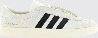Yohji Yamamoto Gazelle Leather and Suede Trainers with Contrast Logo
