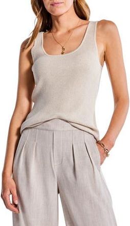 Nic+Zoe Rib Tank in Sandshell at Nordstrom Rack, Size Medium P