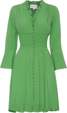 Americandreams Sally Short Dress - Dames - Korte kleedjes - Groen - XS - Kleedjes