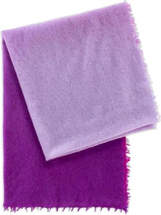 Mouleta fringed scarf - Purple