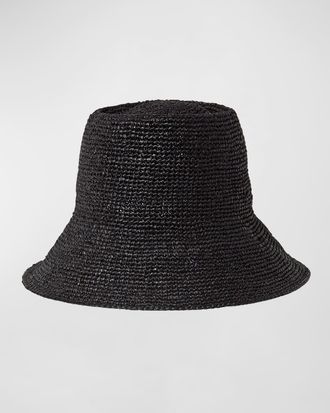 Janessa Leoné Felix Large Brim Straw Hat