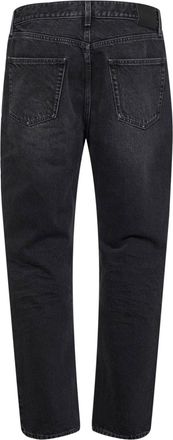 Saint Laurent Mens Jeans Mick Black Denim Cotton