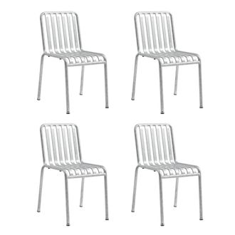 HAY Palissade Stuhl, hot galvanised (4er-Set)