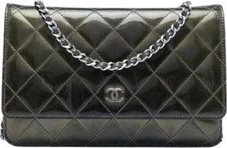 Chanel Pre-owned Wallet on Chain - - Pre-owned - Donna - Verde - ONE SIZE