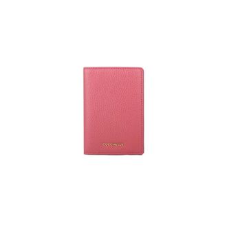 Coccinelle Wallets & Cardholders, female, Pink, Size: ONE SIZE Metallic Soft Document Holder